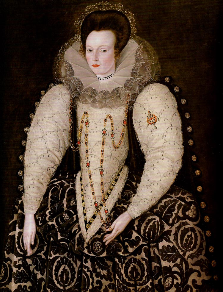  1597 Frances, Lady Reynell by Robert Peake (Art Gallery of South Australia, 