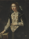 1600 Lady, possibly of the Della Rovere family by ? (auctioned by Christie's) unrestored