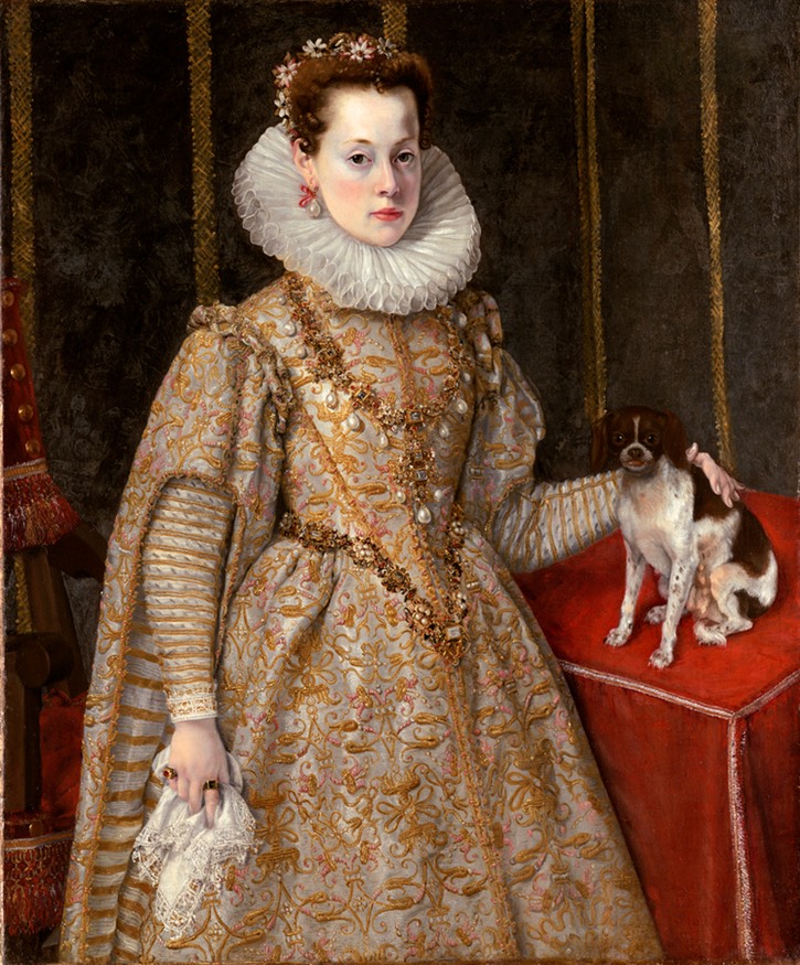 ca. 1605 (possibly) Margaret of Savoia by Federico Zuccaro (Philip Mould)