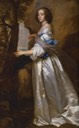 1637 Lady Francis Buckhurst, Countess of Dorset, by Sir Anthony Van Dyke (Knole Mansion - Sevenoaks, Kent UK)