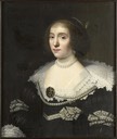 ca. 1640 Amalia van Solms in huge pearls by Michiel Jansz. van Miereveldt (Rijksmuseum)