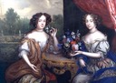 ca. 1670 Lady Anne Barrington and Lady Mary St John by Henri Gascar (Philip Mould)