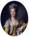 1774 Vicomtesse de La Blache, née Catherine Le Roy de Senneville by Élisabeth-Louise Vigée-Lebrun (private collection) From batguano.com:vigeeart201.html