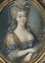 1778 Oval portrait of Marie-Antoinette