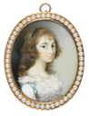 1780s (late) Maria Tryphena Blunt, Lady Cockerell by George Engelhart (Fitzwilliam Museum - Cambridge, Cambridgeshire UK)
