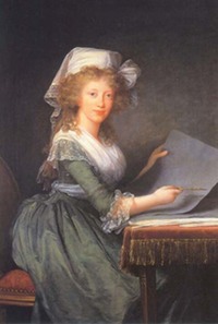1790s Maria Luisa Amelie, later Grand Duchesse of Tuscany by Louise Élisabeth Vigée Lebrun (Museo di Capodimonte - Napoli, Campania, Italy)
