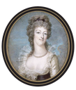 1792-1795 Marie-Antoinette, reine de France by François Dumont after Alexander Kucharski (Châteaux de Versailles et de Trianon - Versailles, Île-de-France, France) RMN