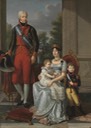 1804 Louis of Etruria, Queen Maria, and family Luisa by François-Xavier Fabre (Museo del Prado - Madrid, Spain) Wm