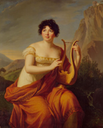 1808/1809 Madame de Staël as Corrine by Firmin Massot (Coppet Castle, Genève Switzerland)