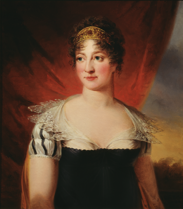 1814 Hedvig Elisabet Charlotta by Carl Frederik von Breda (Nationalmuseum - Stockhom, Sweden) Wm despot
