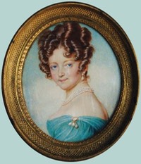 1820s Julie Stroganova by J. U. Guerin (State Hermitage Museum - St. Petersburg, Russia) Wm