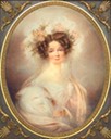 1820s Princess Daria Lieven by Jean Baptiste Isabey