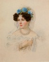 1821 Princess Adelaide Pavlovna Galitzina Stroganova by Petr Feodorovich Sokolov (location unknown to gogm)