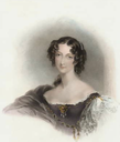 1833 (printed) Sarah Fane, Countess of Jersey color version