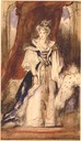 1836 Sketch for the State Portrait of Queen Adelaide by Sir David Wilkie (Richard L. Felgen, New York City New York)