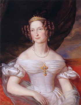 1837 Queen Anna Pavlovna of the Netherlands by Jan Baptist van der Hulst (private collection)