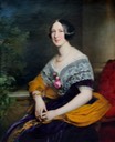 1847 Princess Julia Luisa Golitsyna, née Baranov by Franz Schrotzberg (location ?) Wm