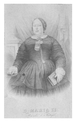 1850s Queen Maria II of Portugal CDV