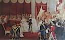 1857 Wedding of Charlotte of Belgium and Archduke Maximillian of Austria by ? (location unknown to gogm)