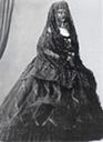 1862 Sisi wearing a veil