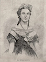 1865 Harper's print of Carlotta