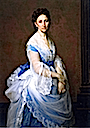1871 Baroness von Derwies by Alexandre Cabanel (location unknown to gogm)