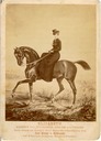 1877 Equestrienne Sisi carte de visite
