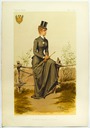 1884 Empress Sisi equestrienne image from Vanity Fair
