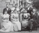 1894 Guests at Ernie and Ducky's wedding at Coburg