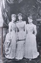 1894 Missy, Ducky, and Sandra, three Princesses of Edinburgh