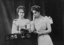 1903 or earlier Princesses and sisters Beatrice "Baby Bee" and Victoria Melita of Saxe-Coburg and Gotha