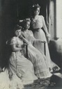 1906 Sisters Marie of Romania, Grand Princess Victoria Melita, and Princess Beatrice of Orléans Borbón