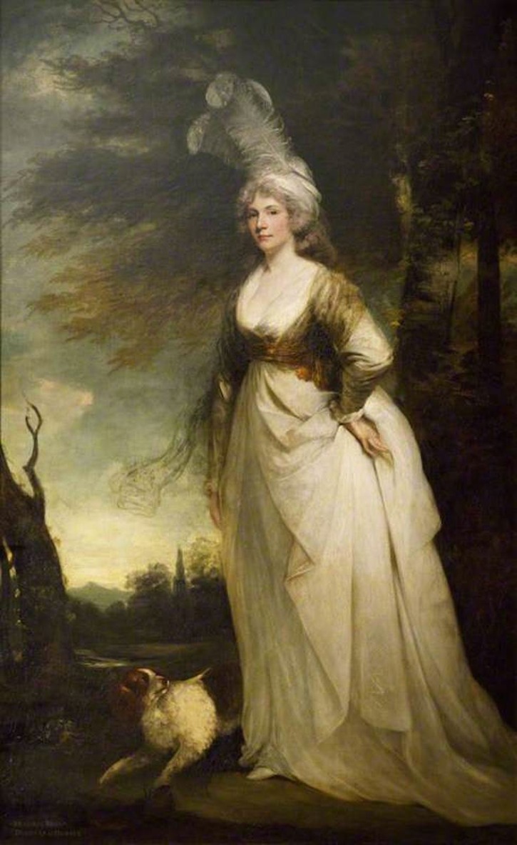 Arabella Diana Cope (1769–1825), Duchess of Dorset by John Hoppner (Knole - Sevenoaks, Kent, UK) X 1.5