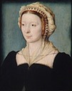 Beatrix Pacheco d'Ascalona, dame d'honneur d'Eléonore d'Autriche by Corneille de Lyon (Châteaux de Versailles et de Trianon - Versailles, Île-de-France France)