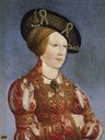 ca. 1520 Anne of Bohemia and Hungary by Hans Maler (Museo Thyssen-Bornemisza - Madrid, Spain)