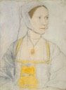 ca. 1527 Cecily Heron, daughter of Sir Thomas Moore, by Hans Holbein the Younger (Royal Collection, Windsor Castle - Windsor, Berkshire, UK) From Peter's photostream on flickr