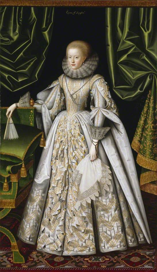 ca. 1614-1616 Anne Cecil, Countess of Stamford (Kenwood House - Hampstead, London, UK) From bbc.co