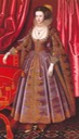 ca. 1616 Susan Feilding, née Villiers by William Larkin (location unknown to gogm)