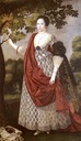 ca. 1617 Cecilia Nevill (or Cecily Neville), wife of Fitzwilliam Coningsby of Hampton Court, Herefordshire by Robert Peake (location ?) From pinterest.com/michelleckband/1600-1629-fashion/?lp=true