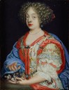 ca. 1680 Pfalzgräfin Benedikta Henriette von Simmern, Herzogin von Braunschweig-Calenberg by ? (Royal collection)