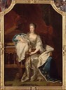 ca. 1700 (done ca. 1706 retrospective) Marie Anne de Bourbon by Hyacinthe Rigaud (Châteaux de Versailles et de Trianon - Versailles, Île-de- France, France) Photo - Gérard Blot X2