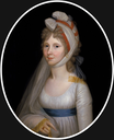 ca. 1800 Auguste, Erbprinzessin von Hessen-Kassel, geb. Prinzessin von Preußen by Wilhelm Böttner (Schloß Friedenstein - Gotha, Thüringen Germany)