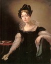 ca. 1820 Zofia z Czartoryskich Zamoyska, daughter of Isabella Czartoryska by ? (location unknown to gogm) From pinterest.com/carycaiv/polish-nobility-in-art/.jpg