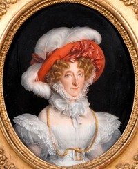 ca. 1830 Marie-Amelie by manufacture Porcelaine de Paris (Musée Condé - Chantilly, Picardie, France) Photo - René-Gabriel Ojéda