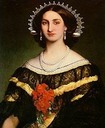 1857 - 1859 Small image of Charlotte in Lombardy national costume