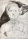 Eleanor Brandon, daughter of Princess Mary Tudor, Maternal Aunt of Jane Grey by ? (location unknown to gogm)