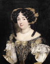 Eleonora Boncompagni Borghese, half-length, in an embroidered dress by Jacob Ferdinand Voet studio (auctioned by Bonhams)