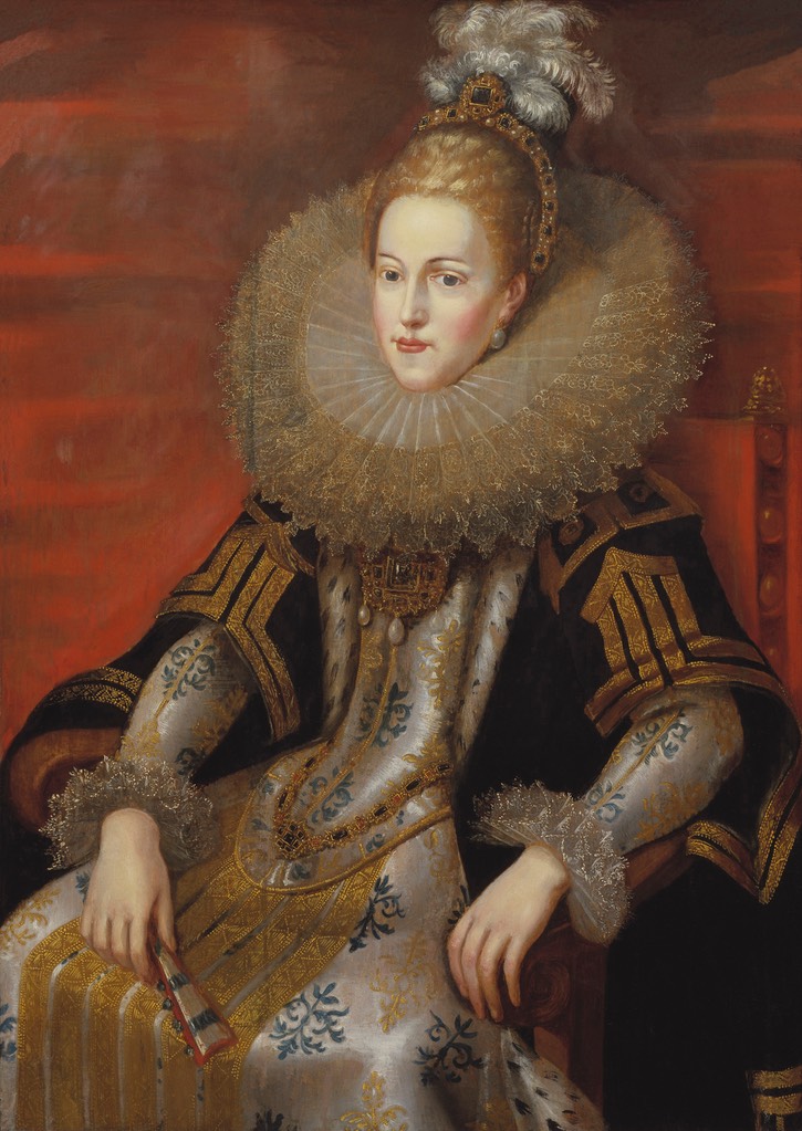 Isabella Klara Eugenia by Peter Paul Rubens (Gripsholms slott - Mariefred, Södermanland, Sweden) Wm despot deflaw trimmed