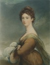 Lady Emily Cowper by Sir Thomas Lawrence color print
