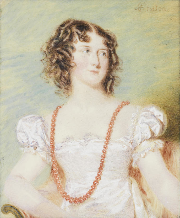 Lady Mary Seymour née Gordon (d.1825) by Alfred Edward Chalon (auctioned by Bonhams) Bonhams 